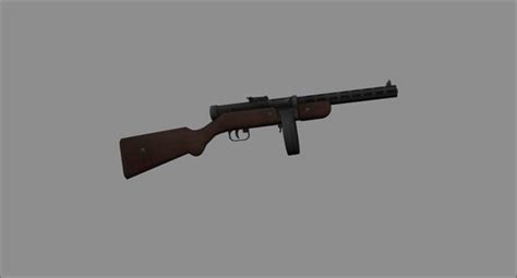 GTA San Andreas PPD-40 Submachine Gun Mod - GTAinside.com