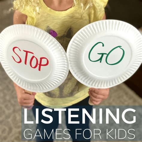 Listening Games: Kindergarten Readiness Activity - Toddler Approved