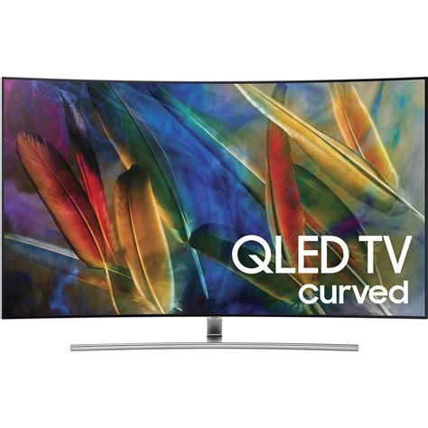 SAMSUNG 55" Class Curved 4K (2160P) Ultra HD Smart QLED HDR TV (QN55Q7CAMFXZA) - Walmart.com