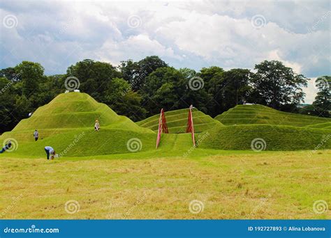 Jupiter Artland is a Large Unusual Park with Garden, Rivers and Sculptures Editorial Stock Photo ...