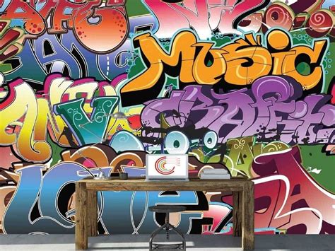 Music Graffiti Wallpaper | Cool Design for Walls | About Murals