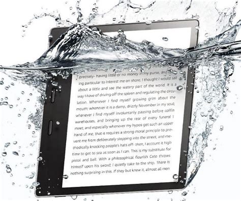 Amazon Oasis Waterproof Kindle - INTERWEBS