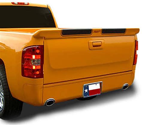 Chevrolet Silverado (Not Stepside) Custom Tailgate No Light Spoiler (2