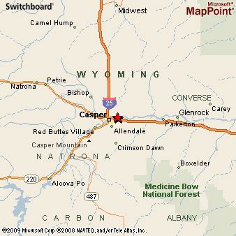 Where is Evansville, Wyoming? see area map & more