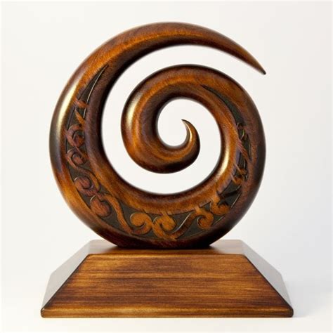 The Koru is a Maori symbol which depicts an opening fern frond. In NZ ...