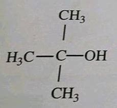 The structure of isobutyl alcohol is