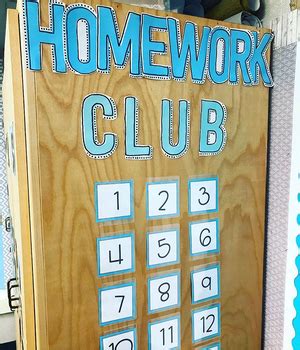 Homework Club by Hello Mrs Harwick | Teachers Pay Teachers