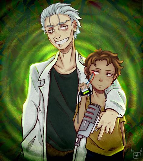 Evil Rick and Morty Fanart by cutiepieviv on DeviantArt