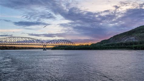 Midnight sun by Mears Memorial Bridge | Smithsonian Photo Contest | Smithsonian Magazine