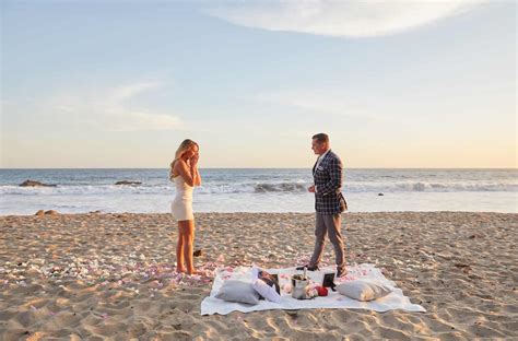 Romantic Beach Proposal - Orange County Proposal Idea