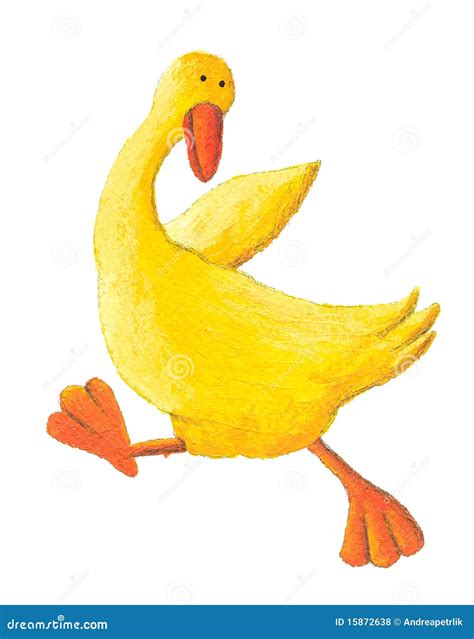 Yellow Duck Toy Vector Illustration | CartoonDealer.com #18704060