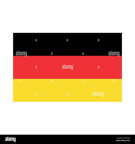 Vector flat german flag Stock Vector Image & Art - Alamy