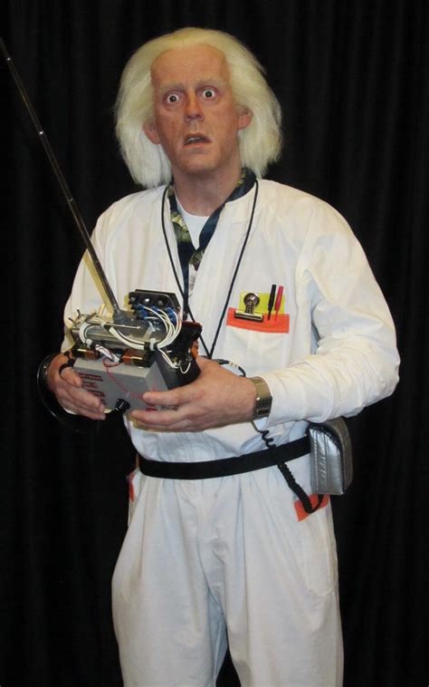 Doc Brown Costume, Brown Makeup, White Suits, Adult Halloween Costumes, Costume Makeup, Back To ...