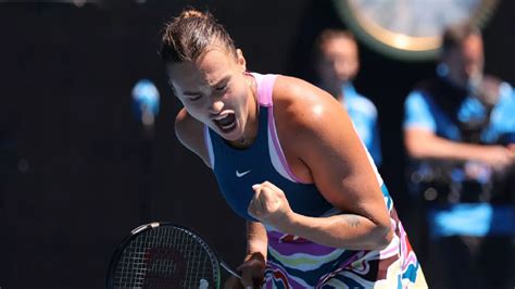 Aryna Sabalenka powers into Australian Open final