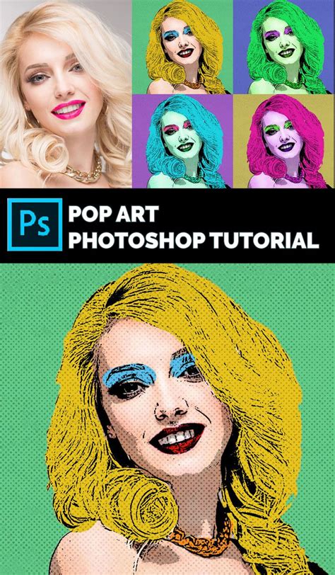 How To Make A Pop Art Warhol Effect Portrait In Photoshop [VIDEO] | Pop ...