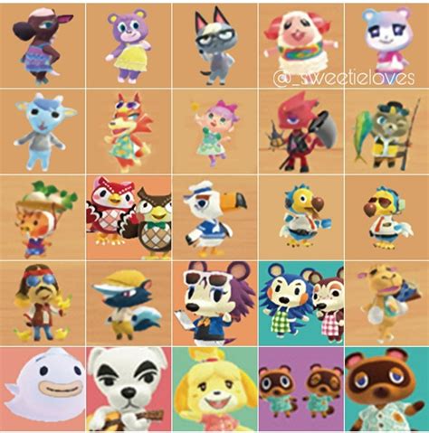 new villagers & new renders!! (credit to @_sweetieloves) : r/AnimalCrossing