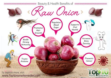 10 Beauty and Health Benefits of Raw Onions | Top 10 Home Remedies