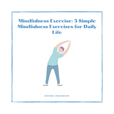 Mindfulness Exercise: 5 Simple Mindfulness Exercises for Daily Life ...