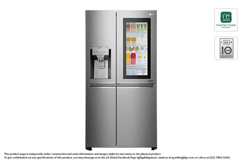 23.8 cu.ft InstaView Door-in-Door Refrigerator with Smart ThinQ | LG ...