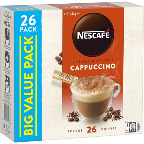 Nescafe Cappuccino Coffee Sachets 26 Pack is halal suitable | Halal Check