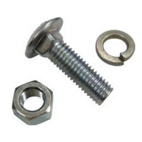 MS Bolt And Nut With Washer - MS Half Thread Bolt And Nut With Washer Manufacturer from Ludhiana