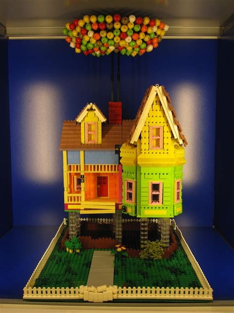 Pixar's Up House Created in LEGOs