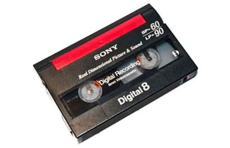 8mm & Digital 8 Camcorder Tape to DVD - Tape Transfer