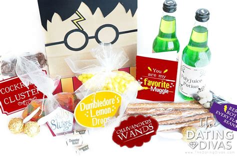 Harry Potter Gift Bag Idea - From The Dating Divas