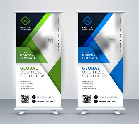 Standing Banner Design Template