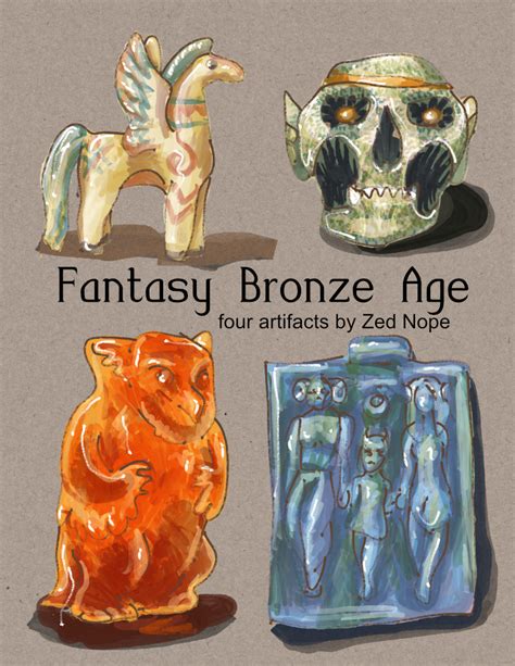 Fantasy Bronze Age Artifacts- PWYW - Zed Nope | Items | Full Colour ...