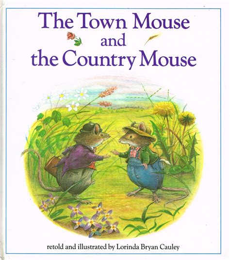 The Town Mouse and the Country Mouse in 2024 | Childrens books illustrations, Illustration ...