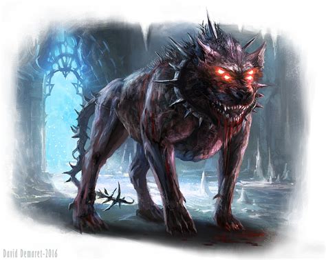 GARMR, guardian of the gates of HEILHEM by David Demaret | Fantasy | 2D ...