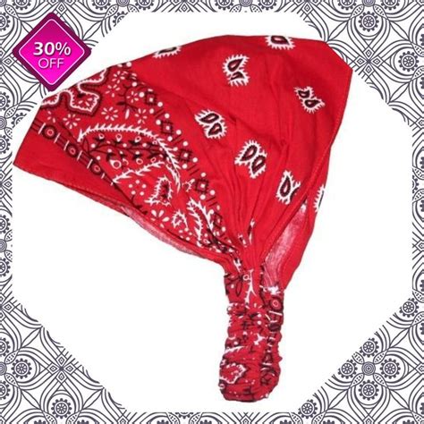 Red Patterned Elastic Bandana | Red pattern, Pattern, Bandana