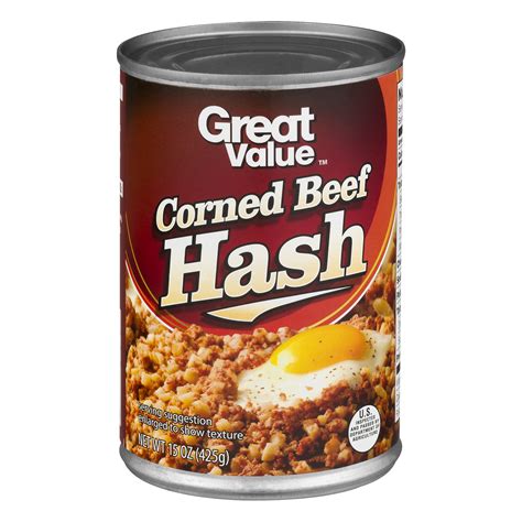 Great Value Corned Beef Hash, 15 oz Can - Walmart.com