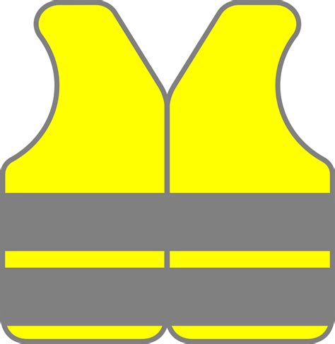 Safety Vest Sign Vector