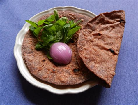 Sizzling Indian Recipes.....: Flaxseed meal and Ragi enriched roti with ...