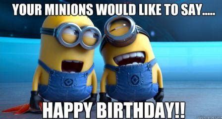 Happy Birthday Minions Images, Memes & Videos - 2HappyBirthday