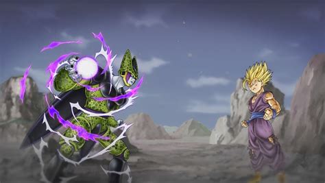 Cell VS Gohan by johnny120588 on DeviantArt