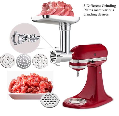 KitchenAid Metal Food Grinder For KitchenAid Mixer | Dixie Chik Cooks