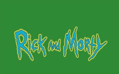 Rick and Morty Logo Font Free Download