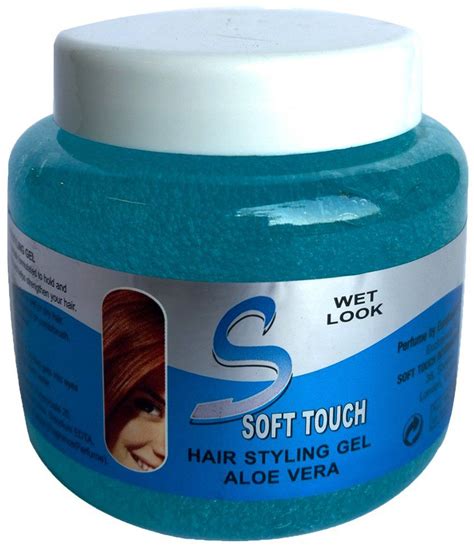 Soft Touch Wet Look Blue Hair Styling Gel 300ml: Buy Soft Touch Wet ...