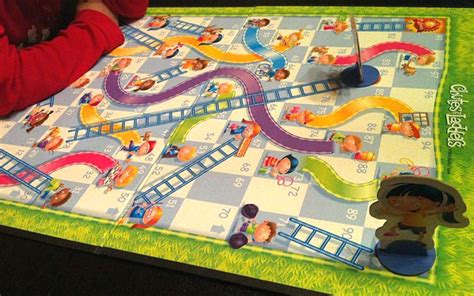 Chutes And Ladders Game Board