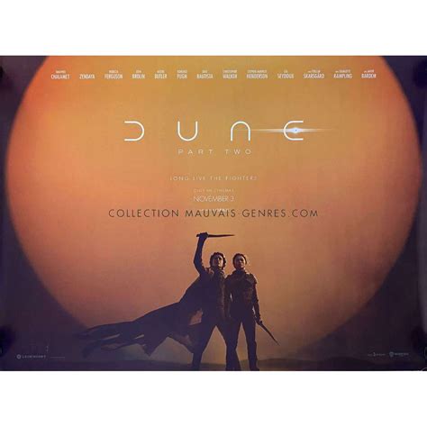 DUNE:PART II British Movie Poster - 30x40 in. - 2024