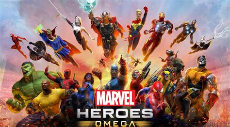 Download 4k Marvel Heroes Omega Wallpaper | Wallpapers.com