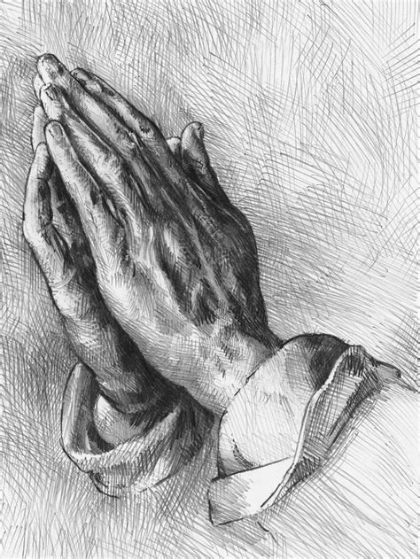 After Durer's praying hands Drawing by Peter Jochems - Fine Art America