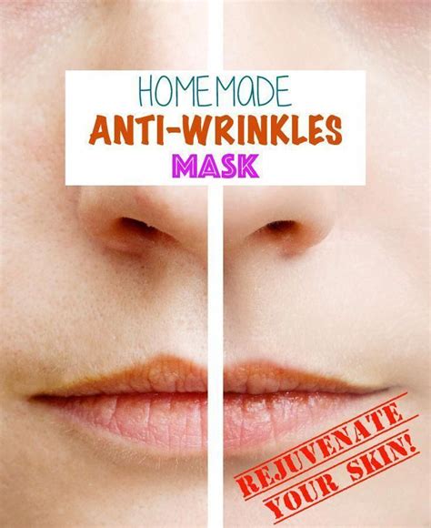 Here is a highly effective anti wrinkles face mask that you will surely ...