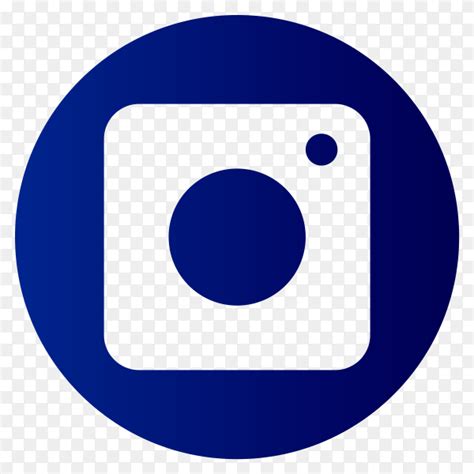 Blue instagram icon design on transparent background PNG - Similar PNG