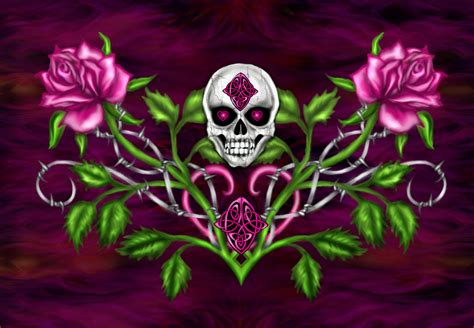 Gothic Skull Wallpaper ·① WallpaperTag