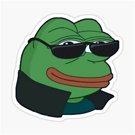 "Pepe Meme - Like a Boss" Sticker by Kxwee | Redbubble