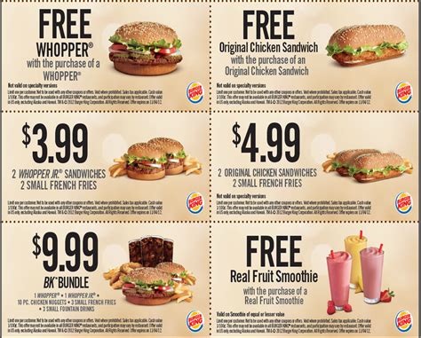 Burger King Free Coupons Printable | Free Printable